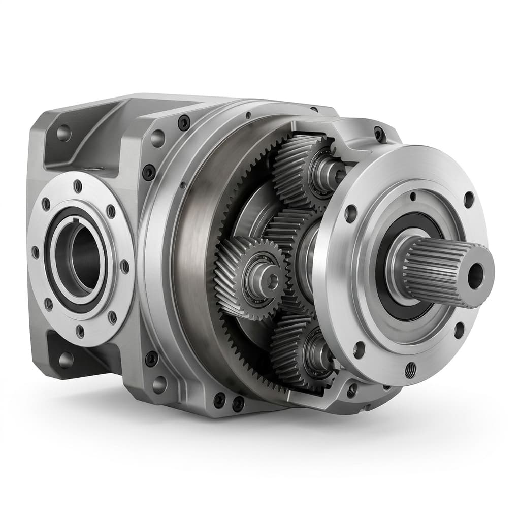 Low-backlash geared motor candidate for demanding automation