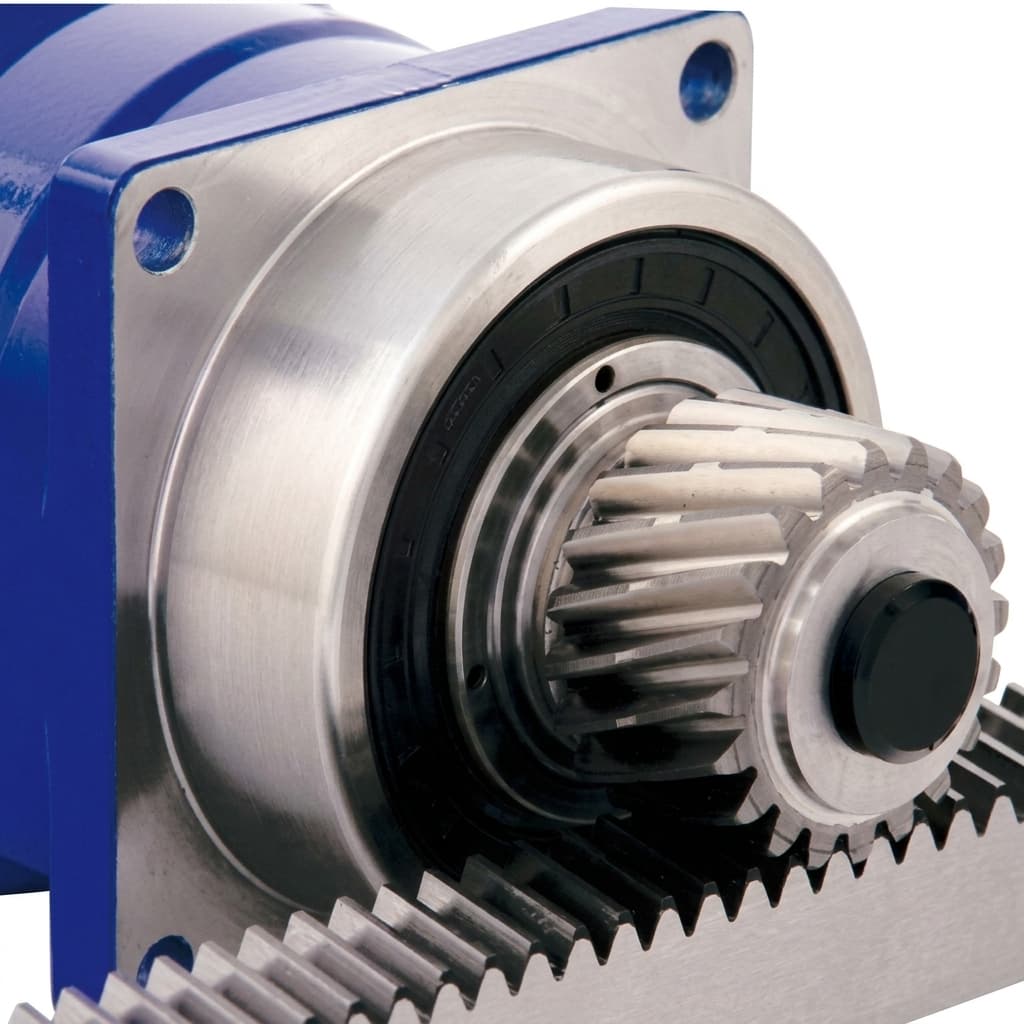 Precision high-load gearhead for three-phase motor assemblies