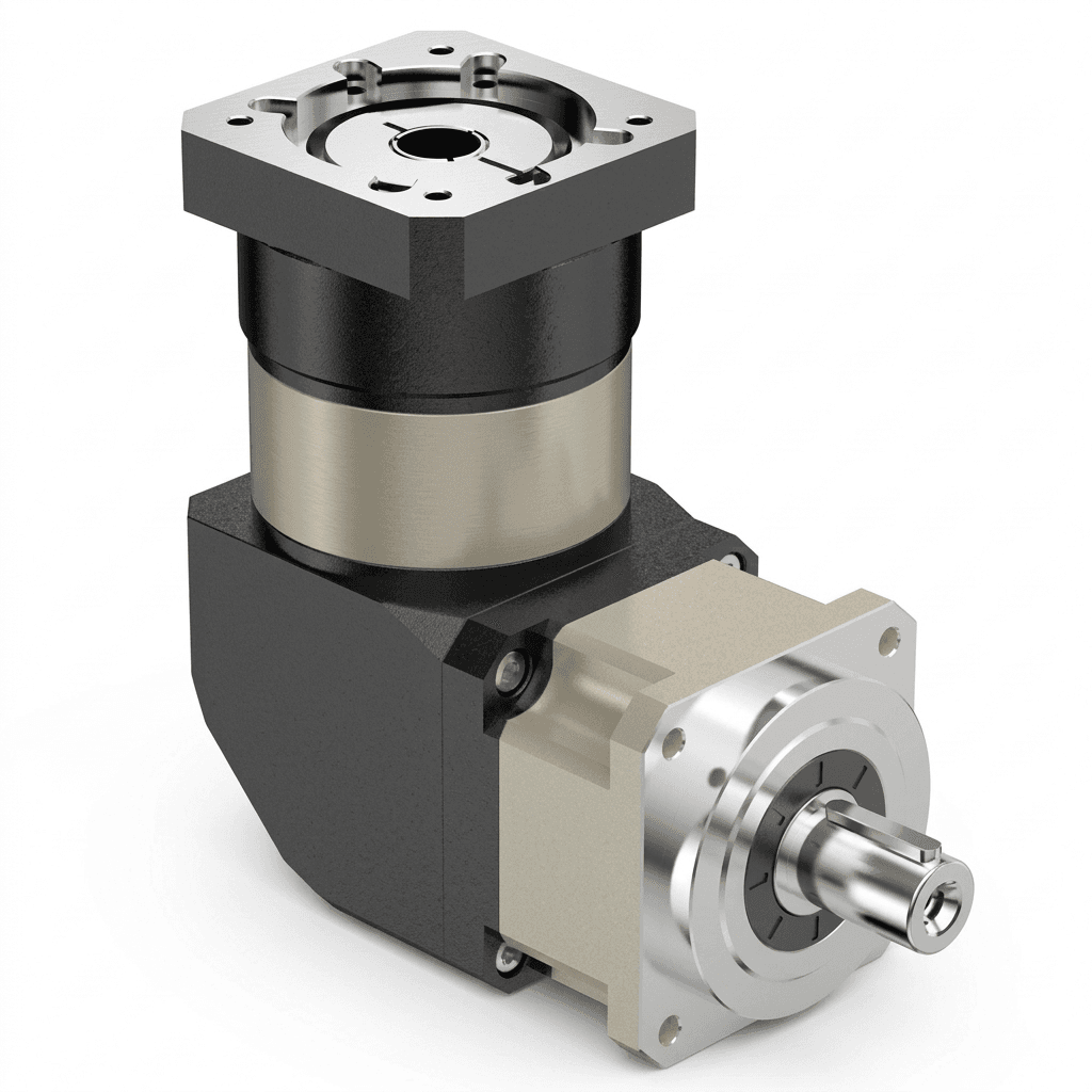 Precision-ground helical gear teeth for smooth low-noise low-backlash rotation