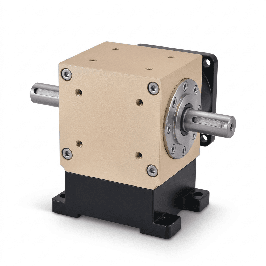 Right angle dual output shaft planetary gearhead speed reducer